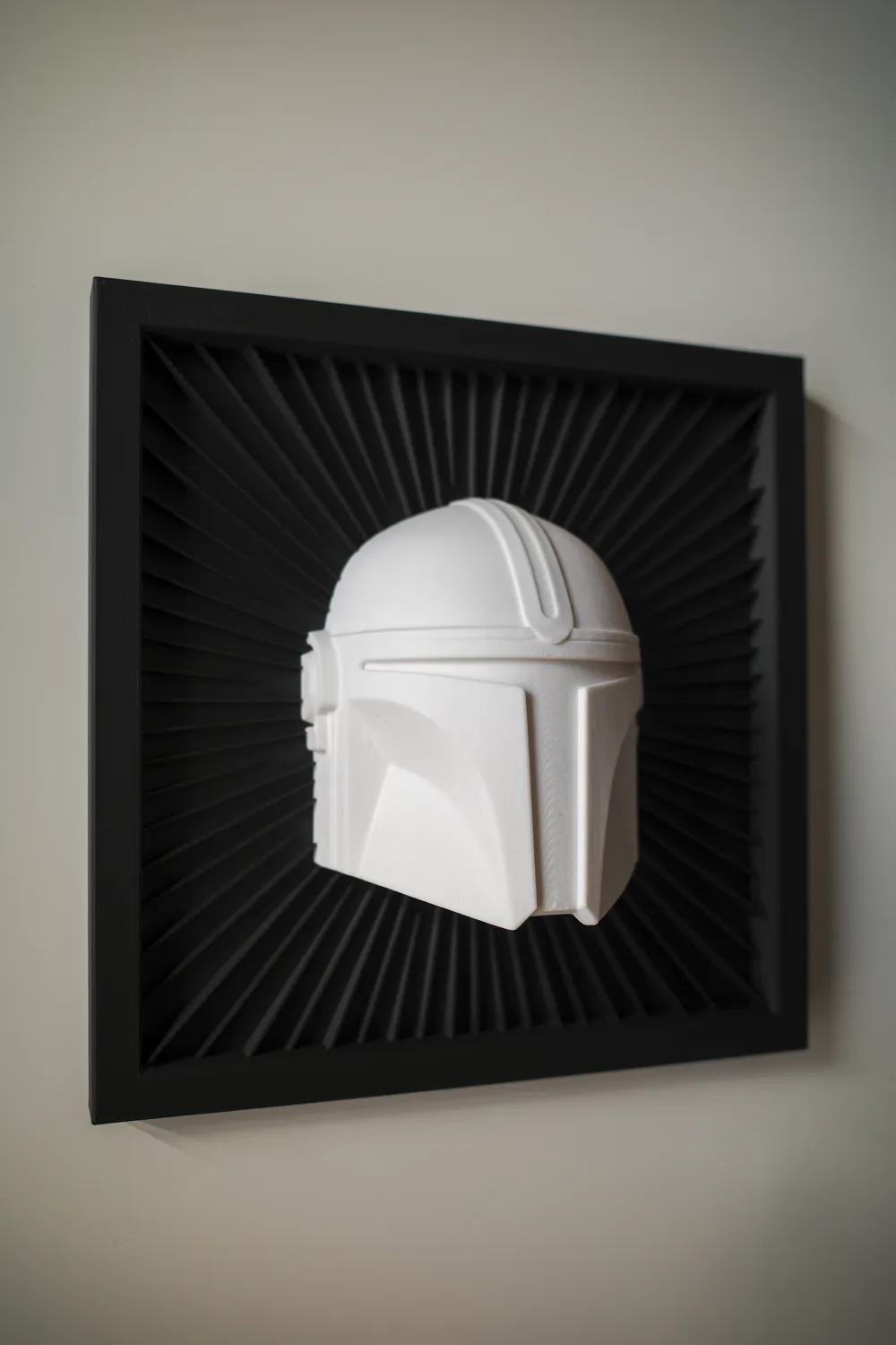 The Mandalorian - Star Wars Wall Art - no AMS - MakerWorld 3D Model | 3Drop