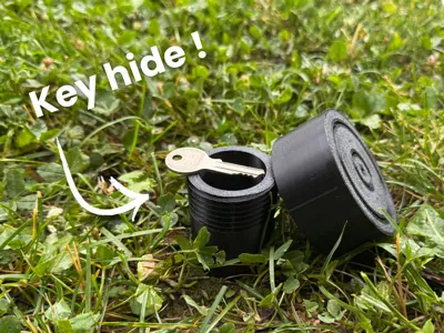 Hide your house key in a sprinkler head