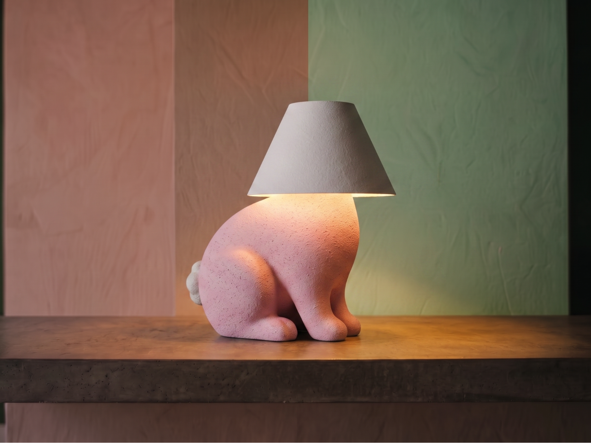 Bunny - Loopy Lamp Collection - 3D printed Decor, in stock in India
