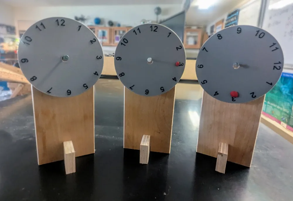 Inertia Experiment Clock - Rotating Play-Doh by FilamentOfMyImagination ...