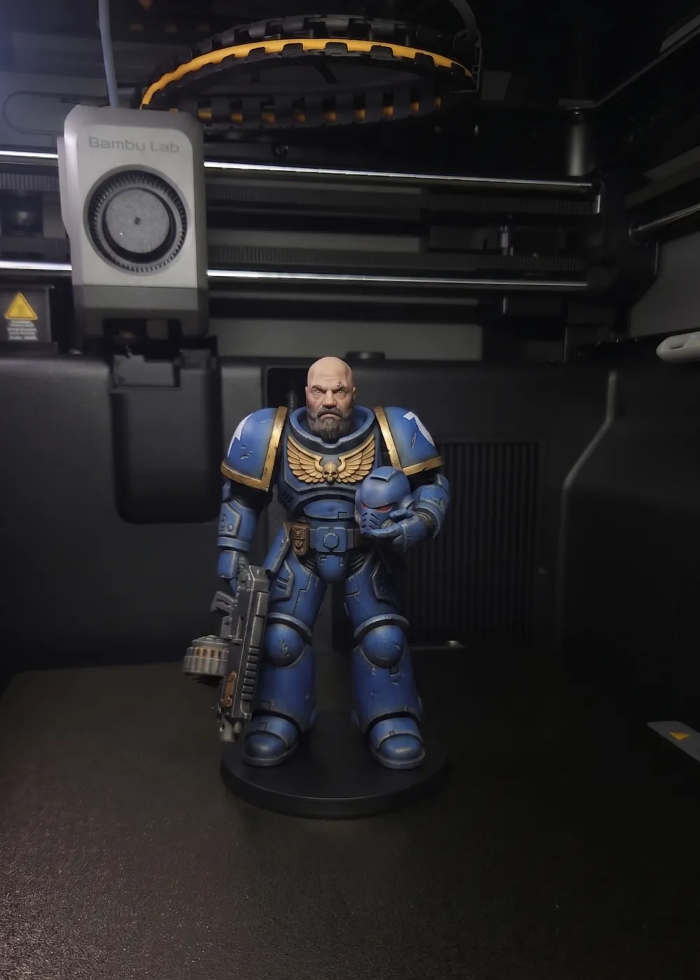 Space Marine Soldier - Free 3D Print Model - MakerWorld