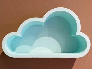 Cloud Wall Shelf (Set of 3 Designs)