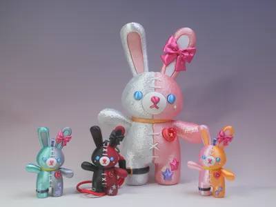 Sweetheart Doll Original IP Series Sweetheart Bunny Fully Separable Version (Pendant + Ornament Version)