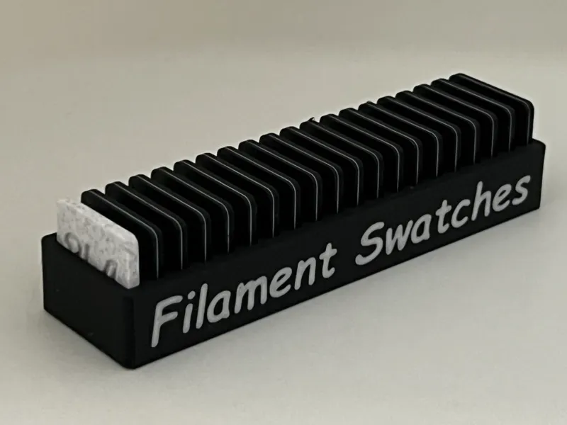 Box Filament Swatches