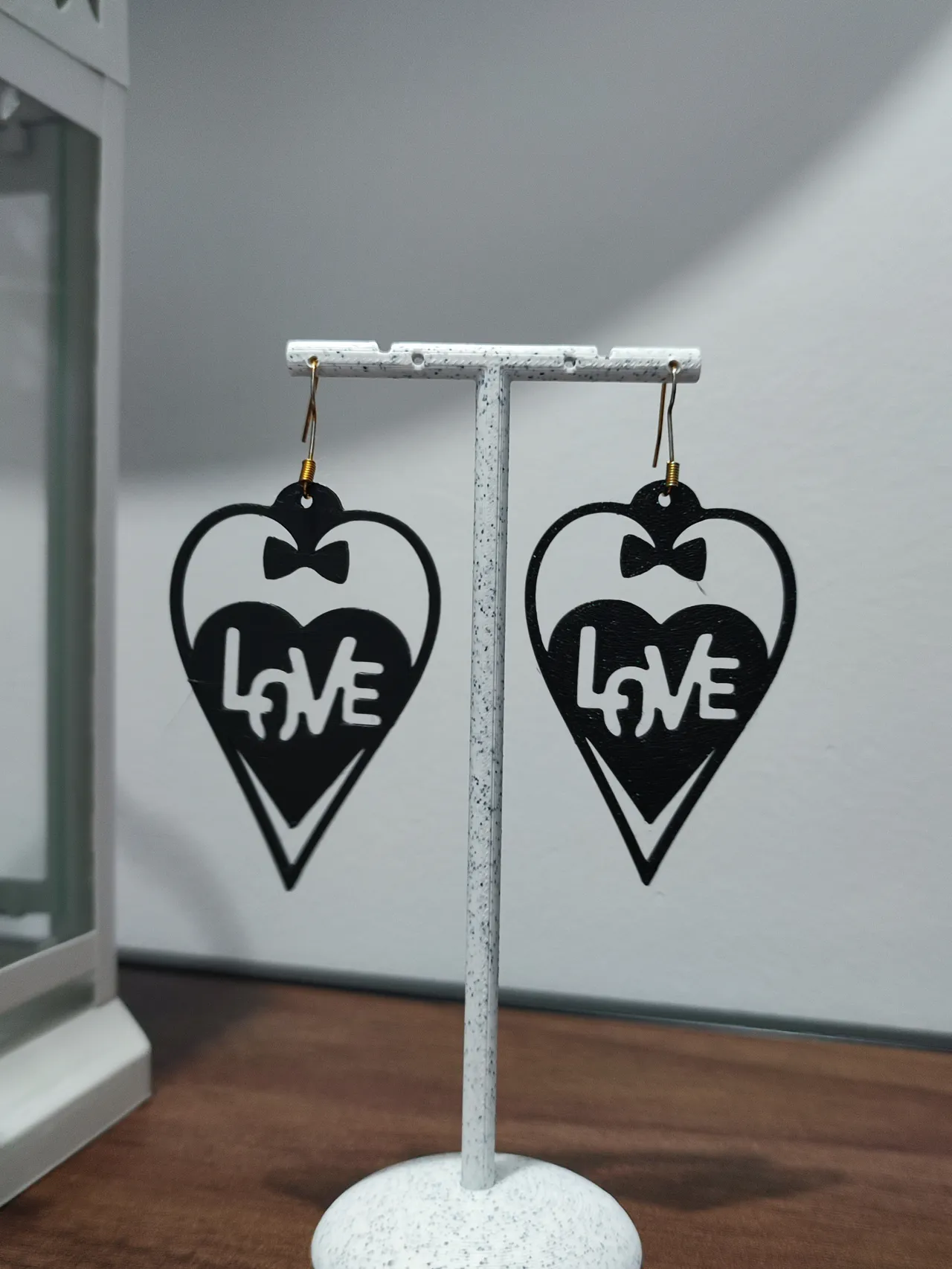 Aretes Etiqueta Romántica view 2
