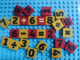 Duplo Brick Simple Arithmetic