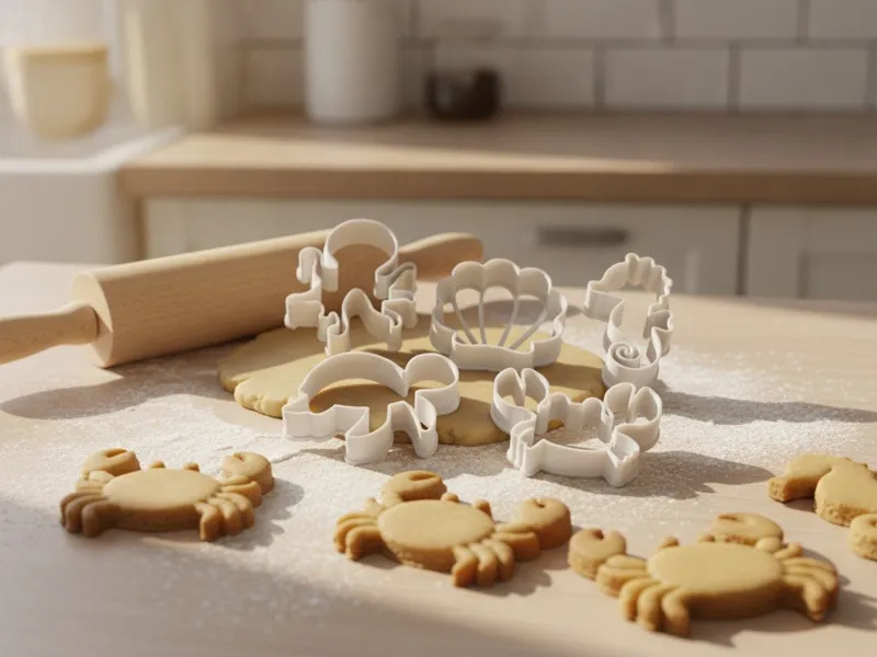Sea Animals Cookie Cutter Set - Easy Print