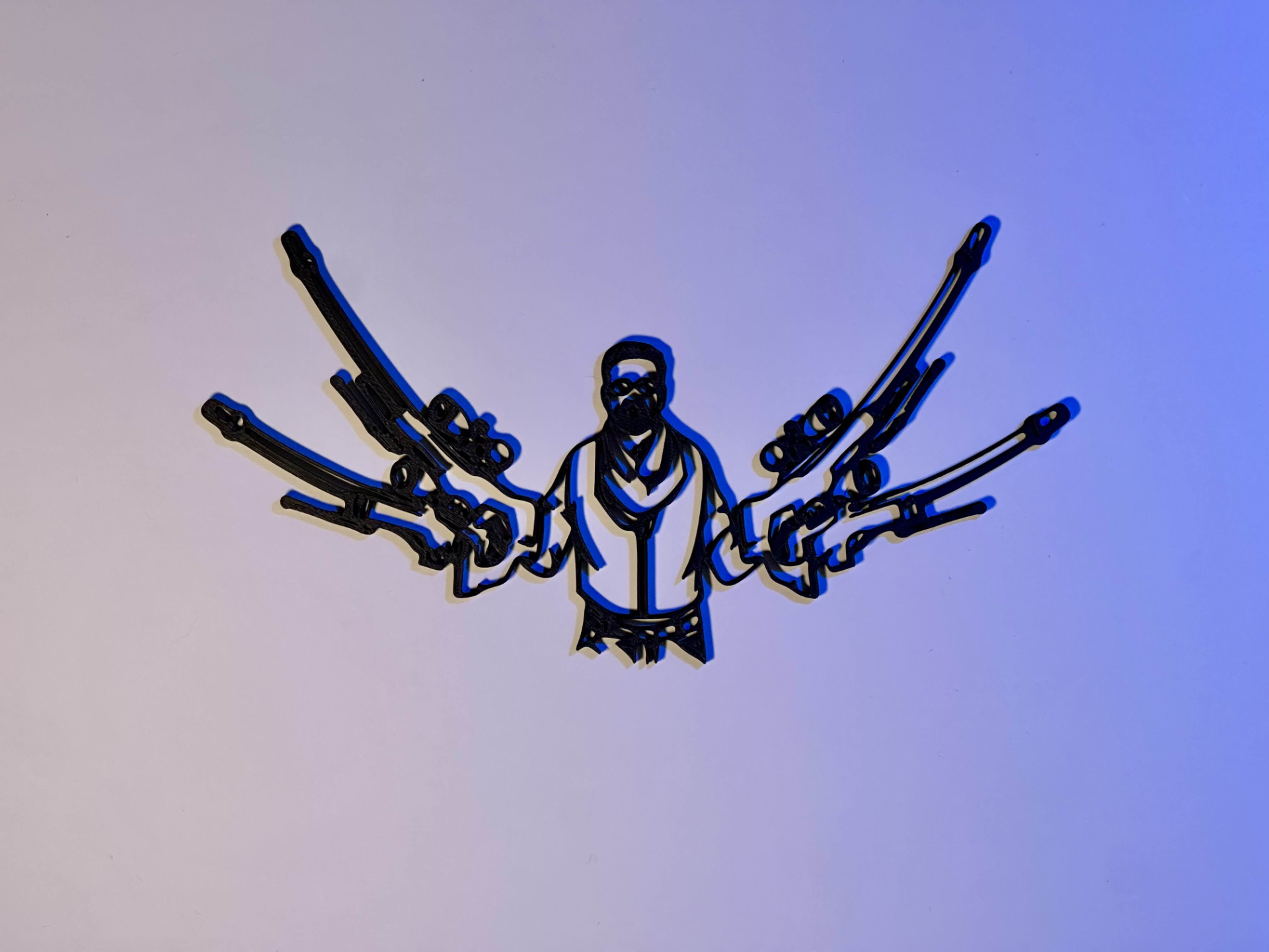 Art mural Line Art Graffiti AWP Fnatic CSGO/CS2