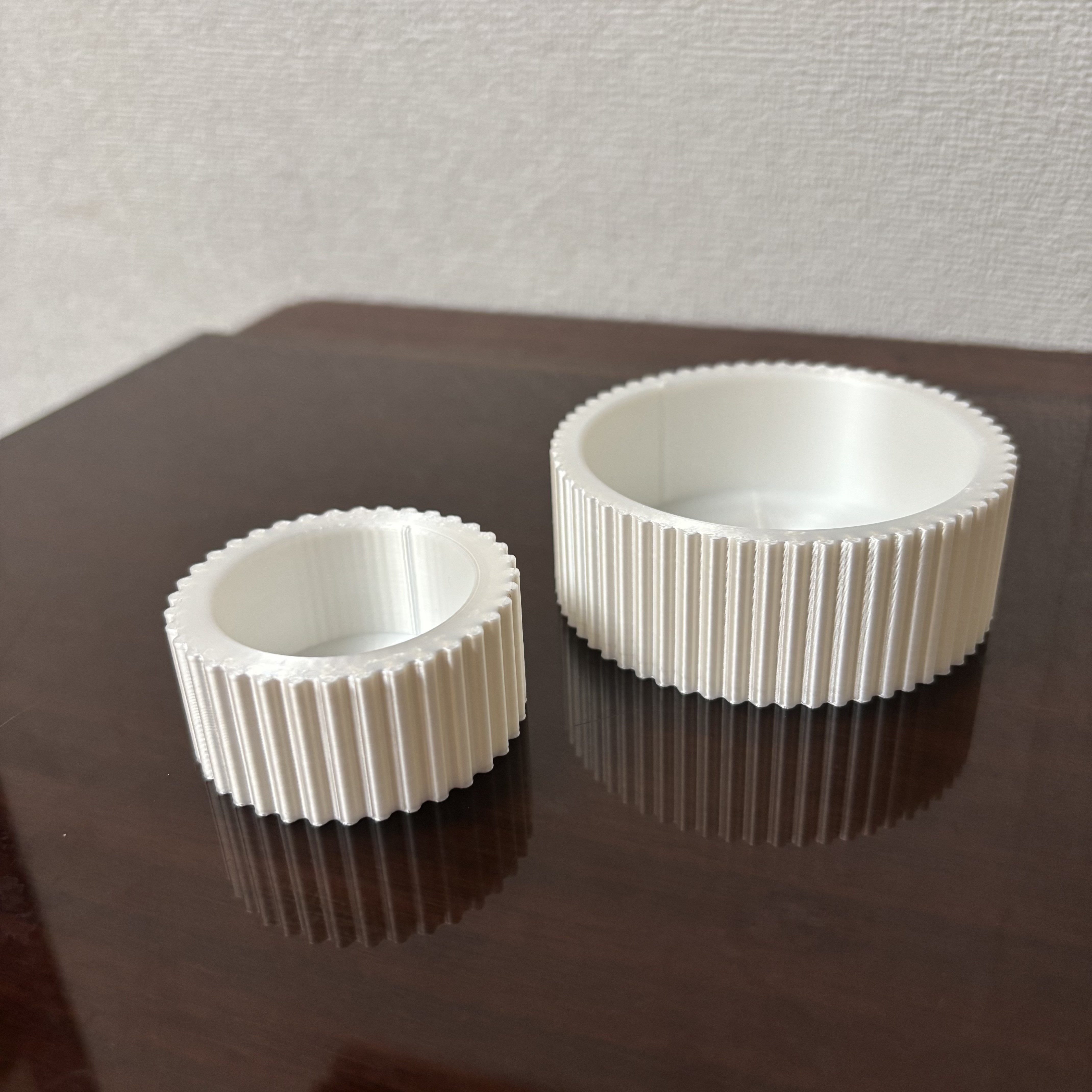 Miniatura 5 do modelo 3D 参数化自定义现代风格带肋容器(Q_Craft)