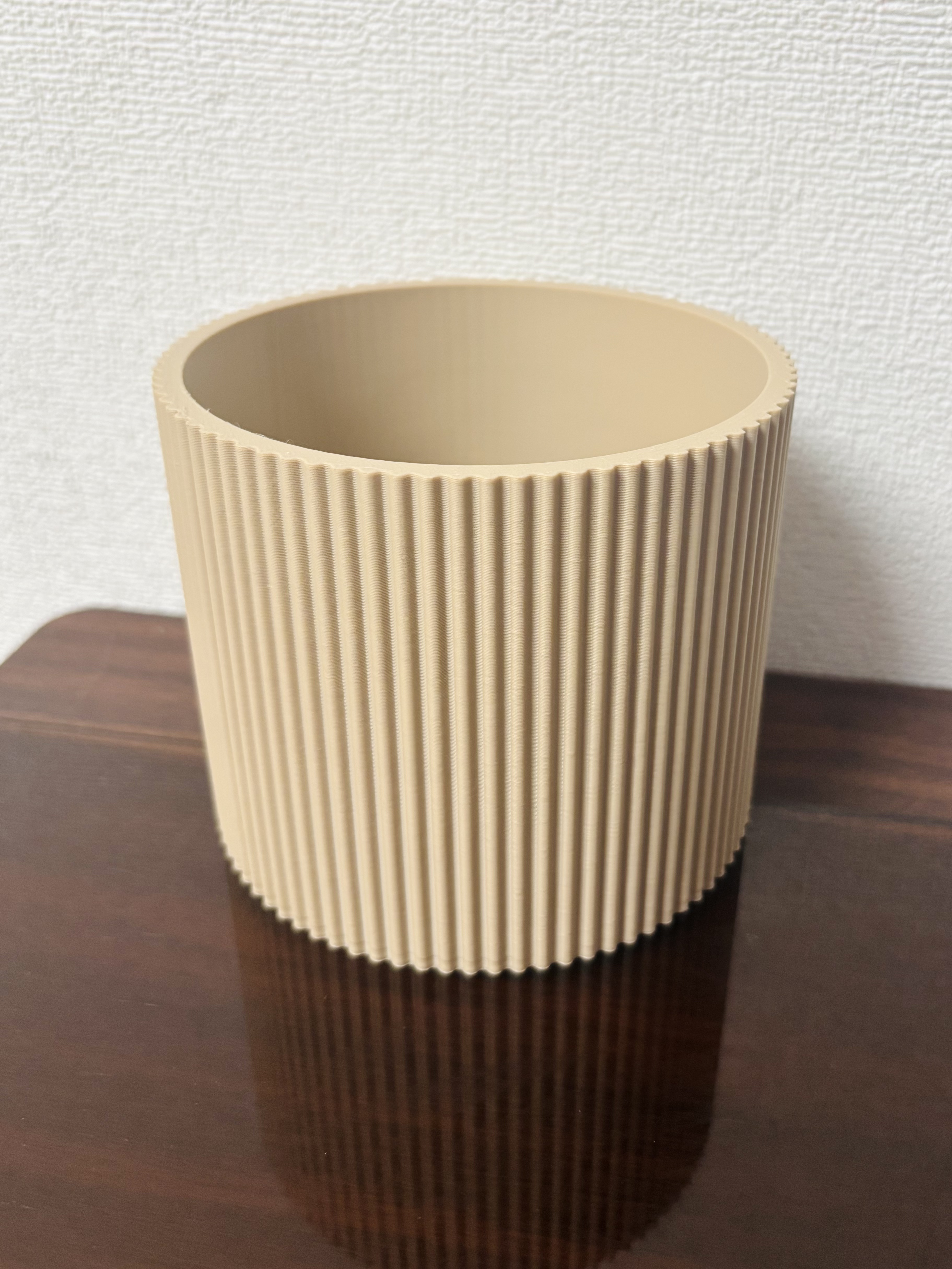 Miniatura 3 do modelo 3D 参数化自定义现代风格带肋容器(Q_Craft)