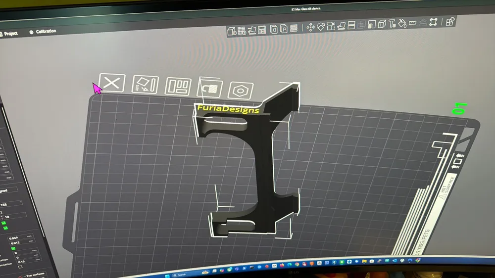 K1 Max Top Riser K1 Max top glass tilted riser by Luis Padilla MakerWorld: Download Free ...