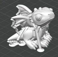 Petit dragon mignon, facile à imprimer — photo 3
