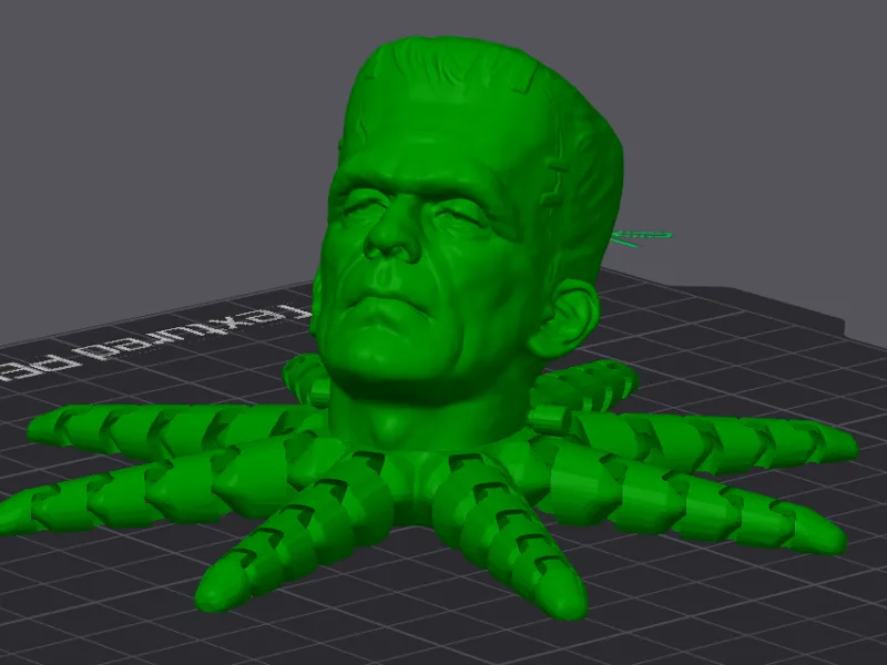 Frankenstein Flexi Octopus