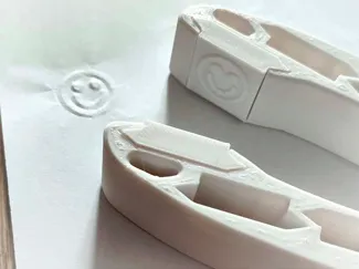 Paper Embosser + replaceable tips (100% printable)