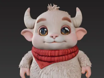 Cute Cow