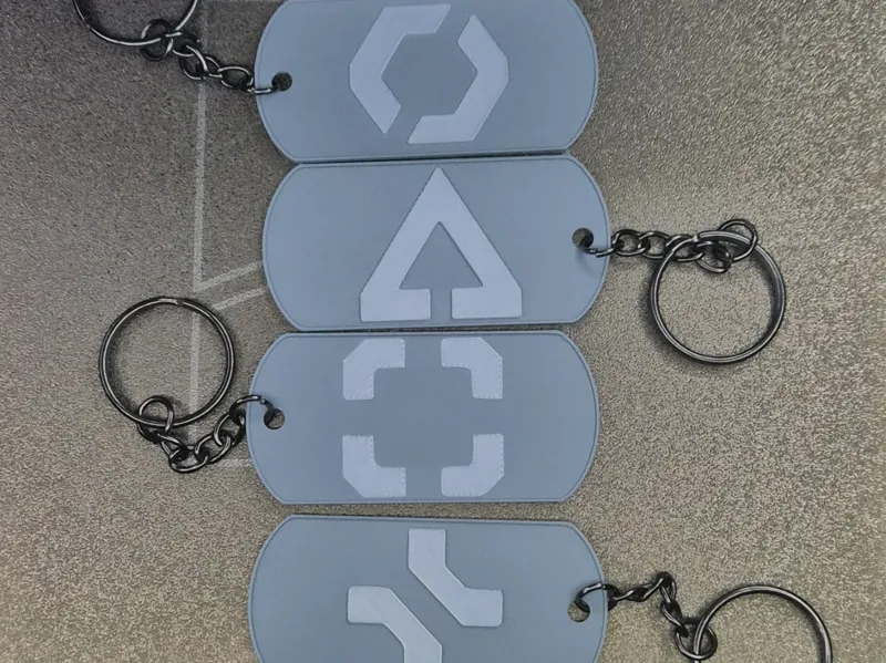 BF6 DogTag Keychain Assault Support Engineer Recon