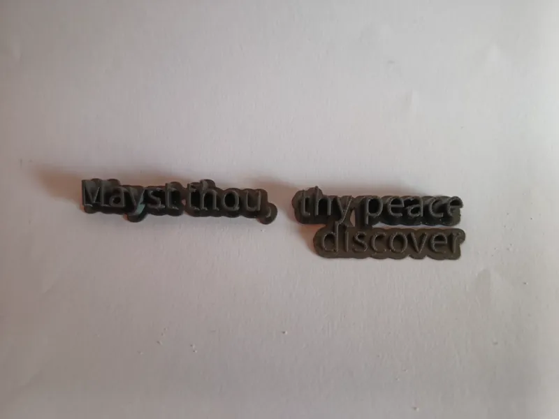 Mays't thou thy peace discov'r
