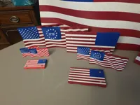 3x5" Wavy Flag - All variants