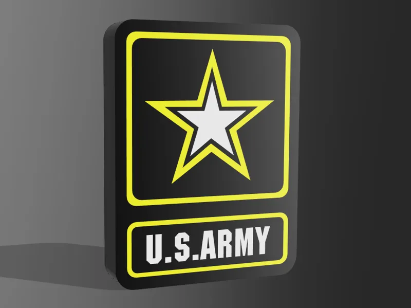 Army Logo Lightbox