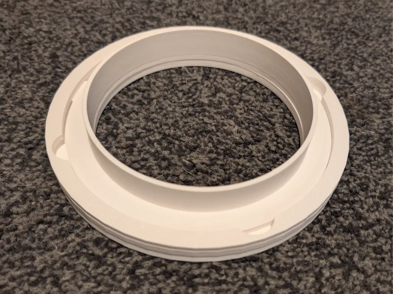 125mm Hose/Ducting Connector Bayonet Twist Fitting