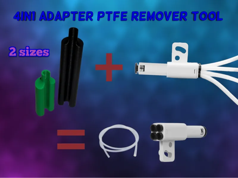 4in1 Adapter PTFE Remover Tool