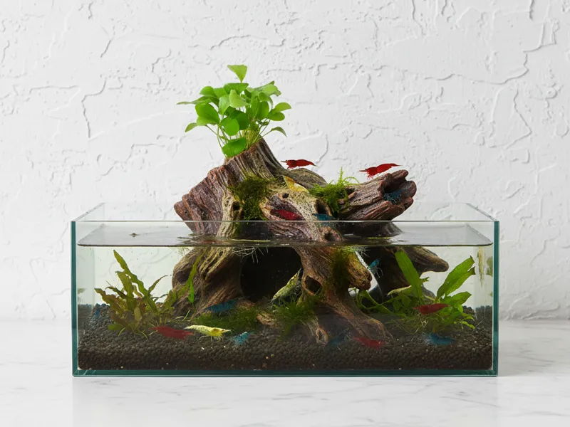 Open Stump Planter Root Cave | Mangrove Root Decor
