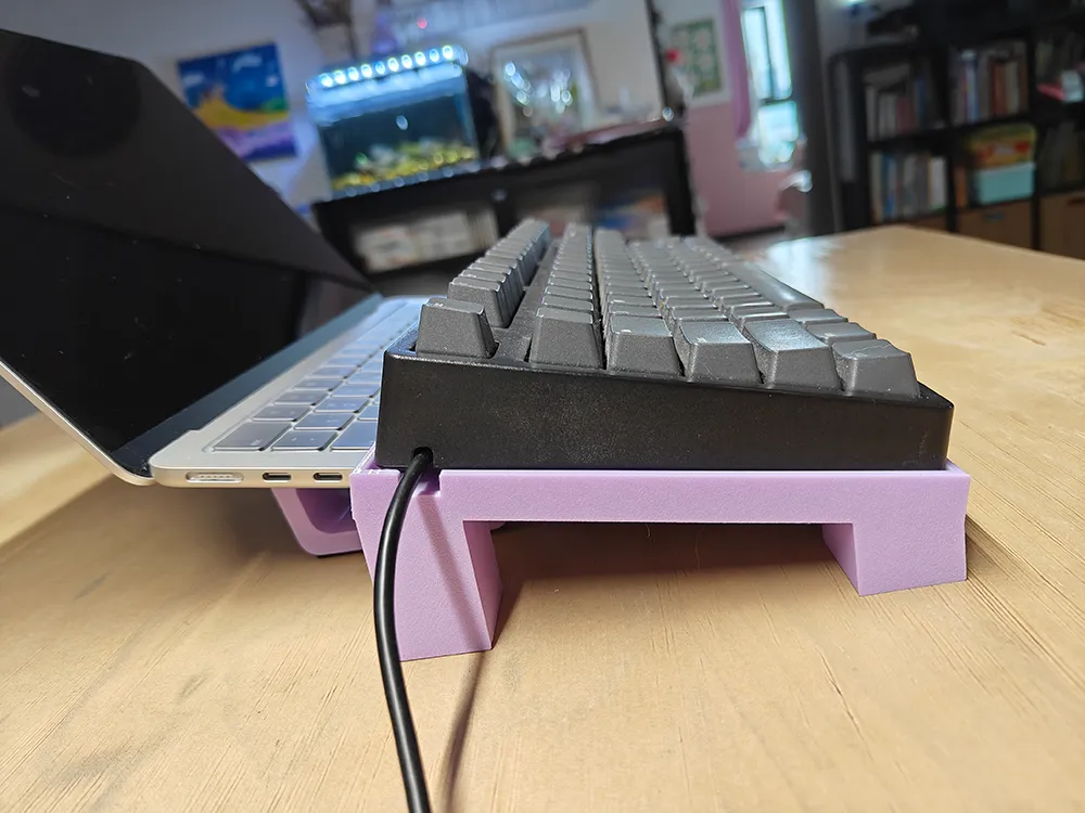Universal Laptop Keyboard Riser by LJX MakerWorld: Download Free 3D Models