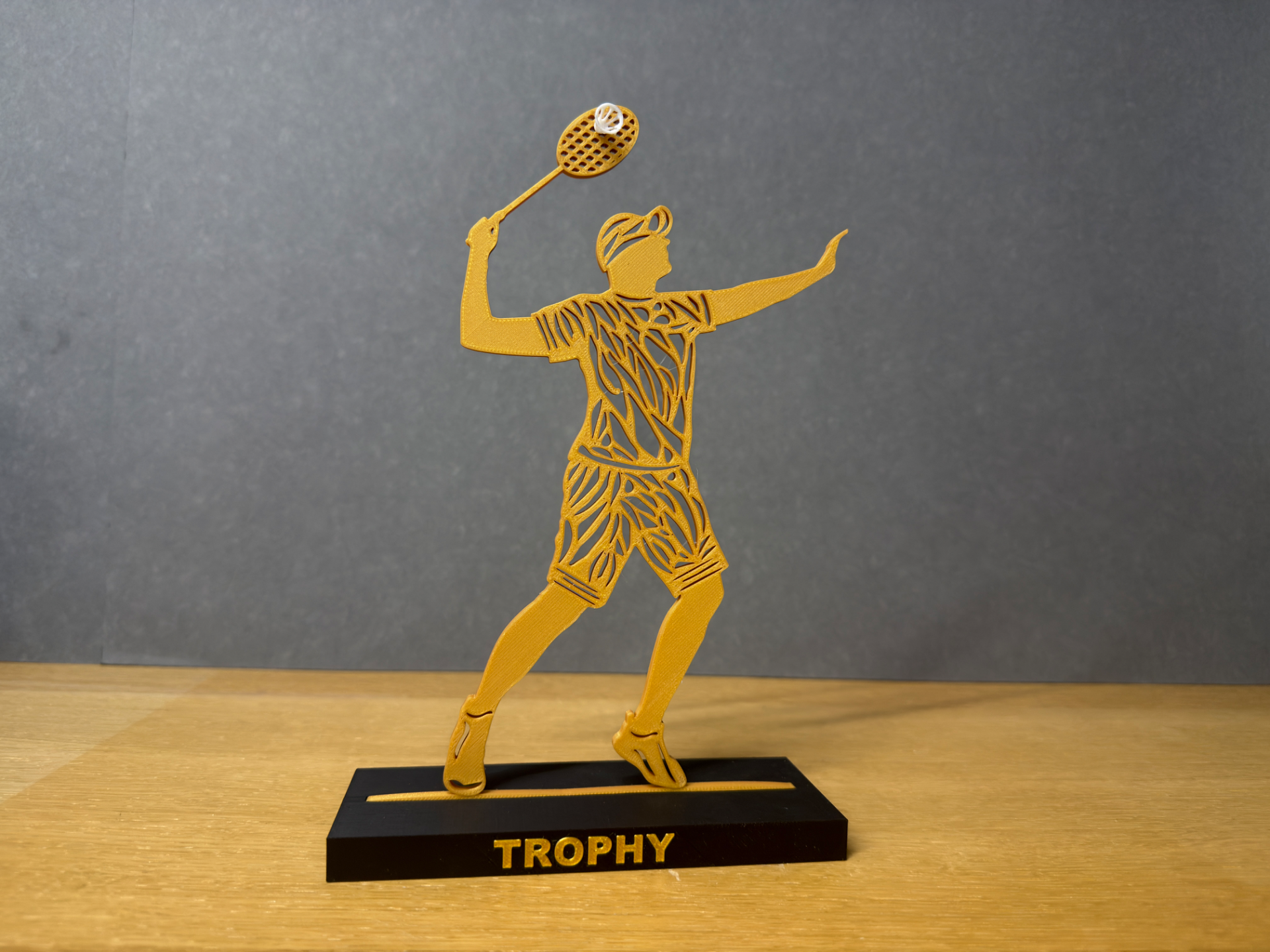 Badminton Trophy Male