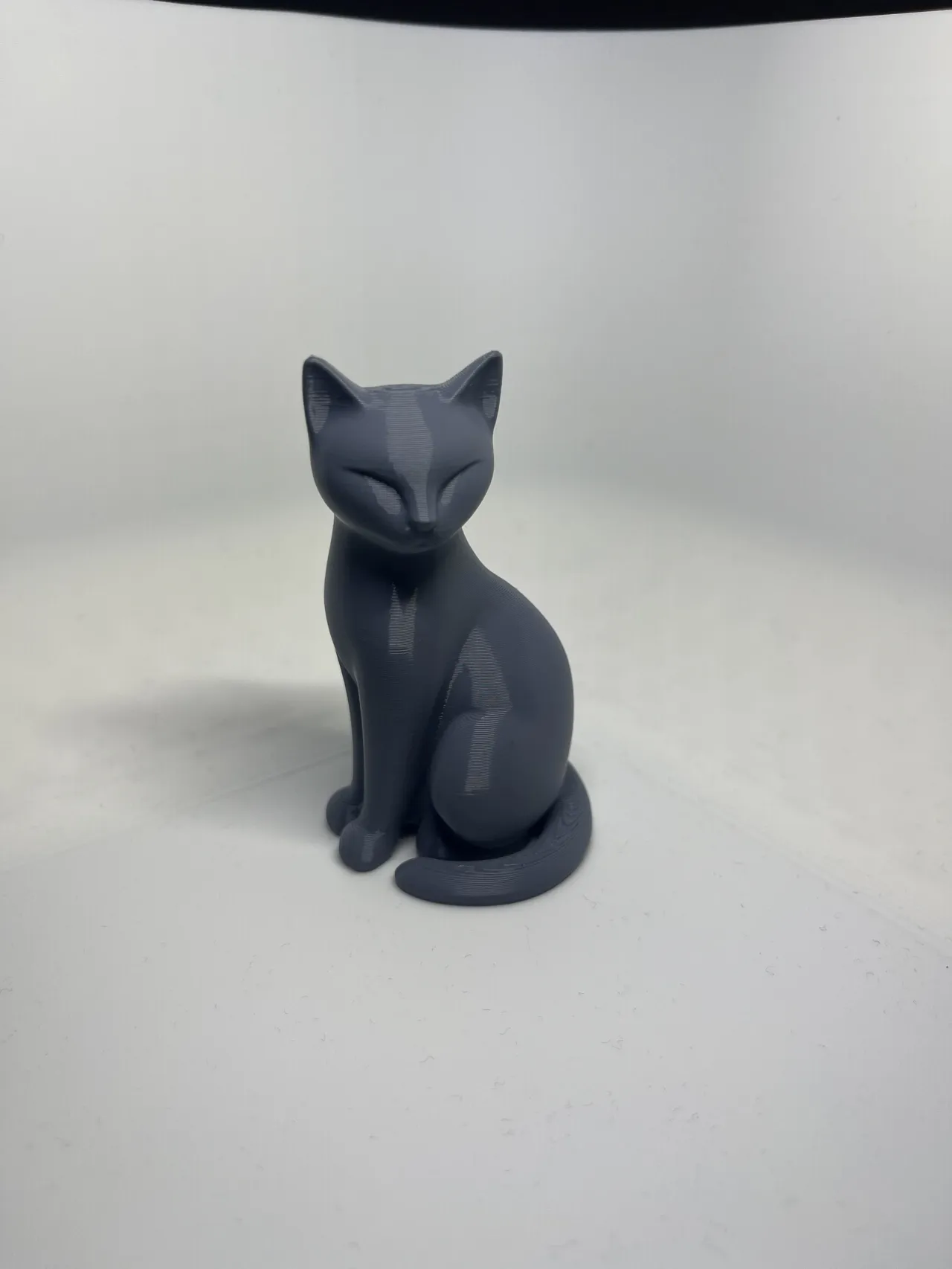 Modern Cat Sculpture Decor #2 view 2
