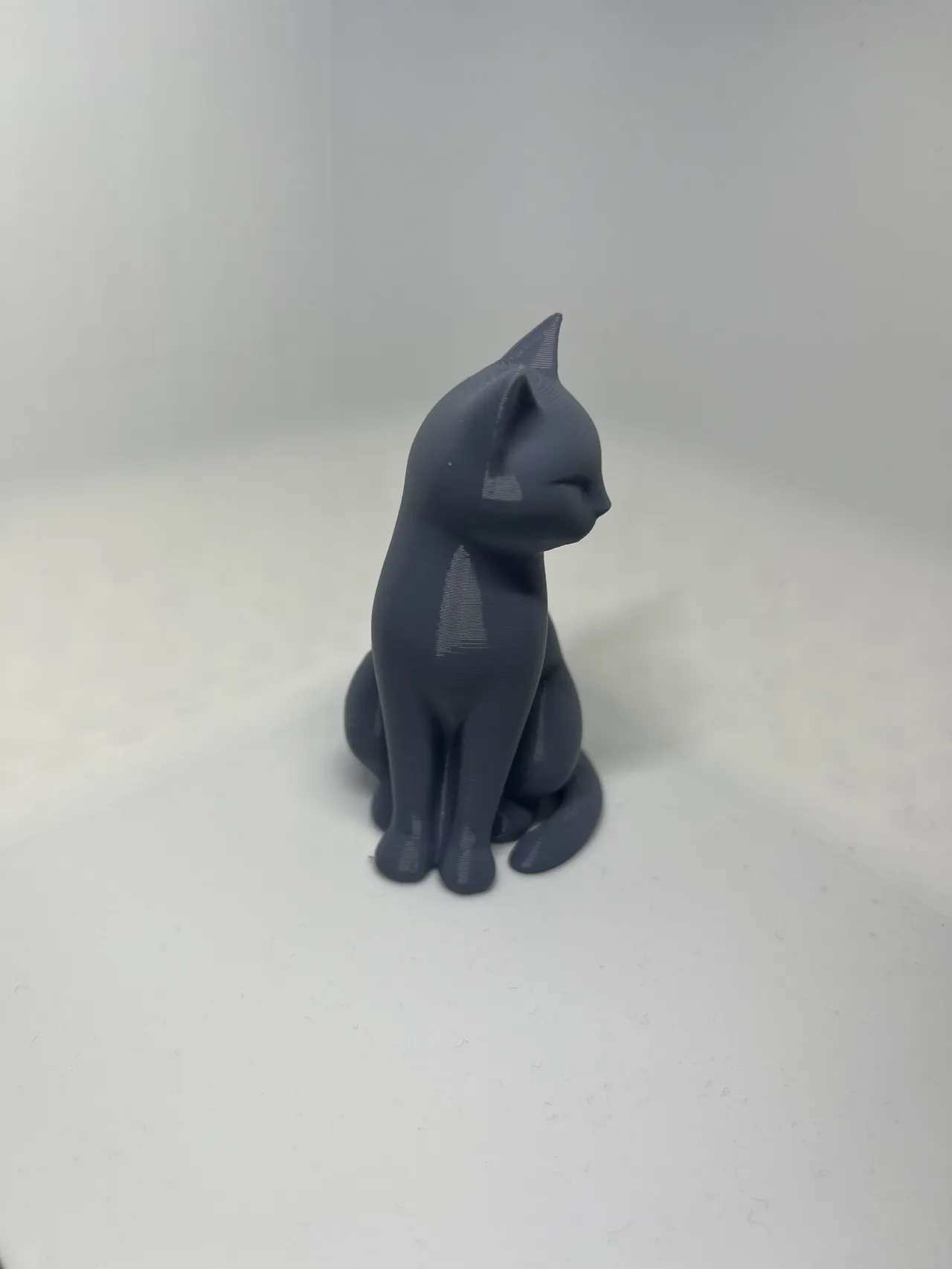 Modern Cat Sculpture Decor #2 view 3