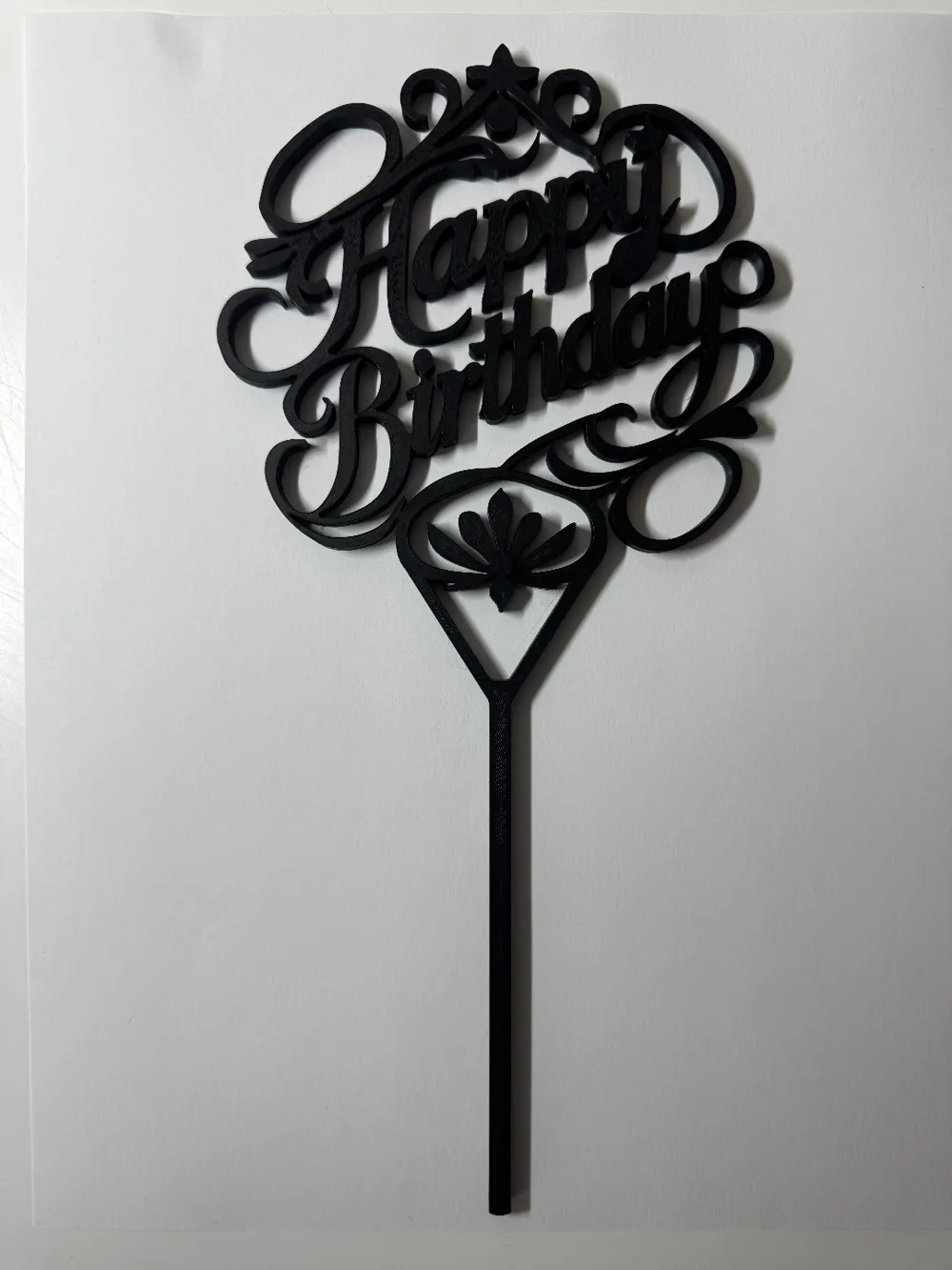 Star Happy Birthday Cake Topper By Blake MakerWorld star-happy-birthday-cake-topper-by-blake-makerworld