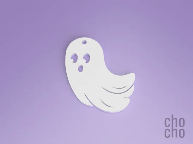Ghost IV (One Color) Keychain or Earring