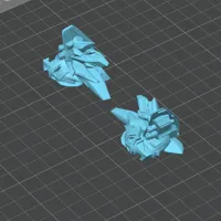 Full model split 0.2mm layer, 1 walls, 15% infill