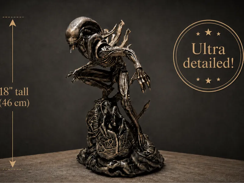 "Big Chap" Alien - Detailed Xenomorph Statue!