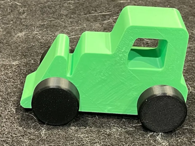 Push Toy - Bulldozer