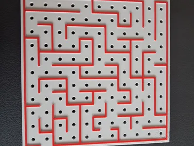 perler bead maze