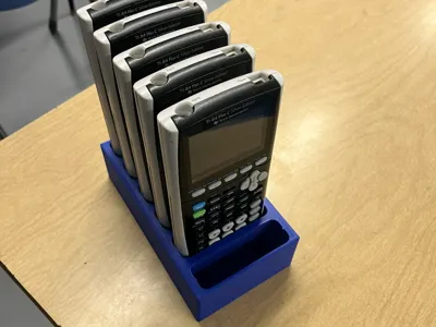 Ti 84 Plus C silver edition calculator dock