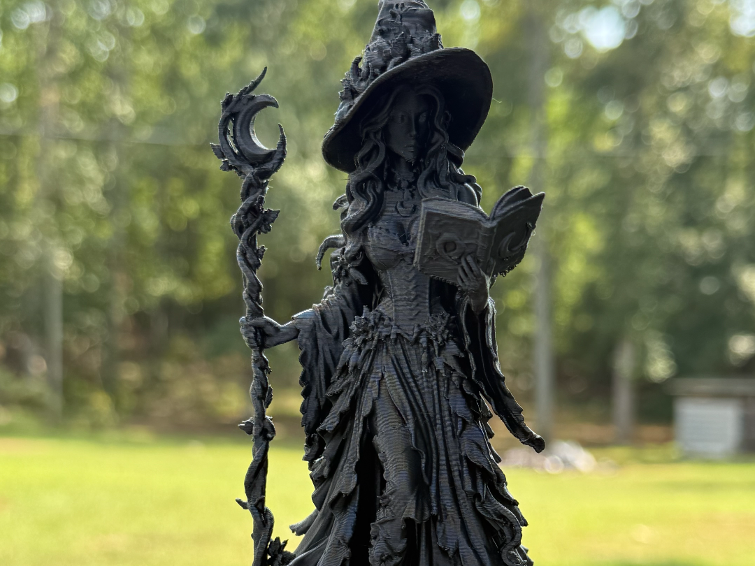 Witch with Staff - 1