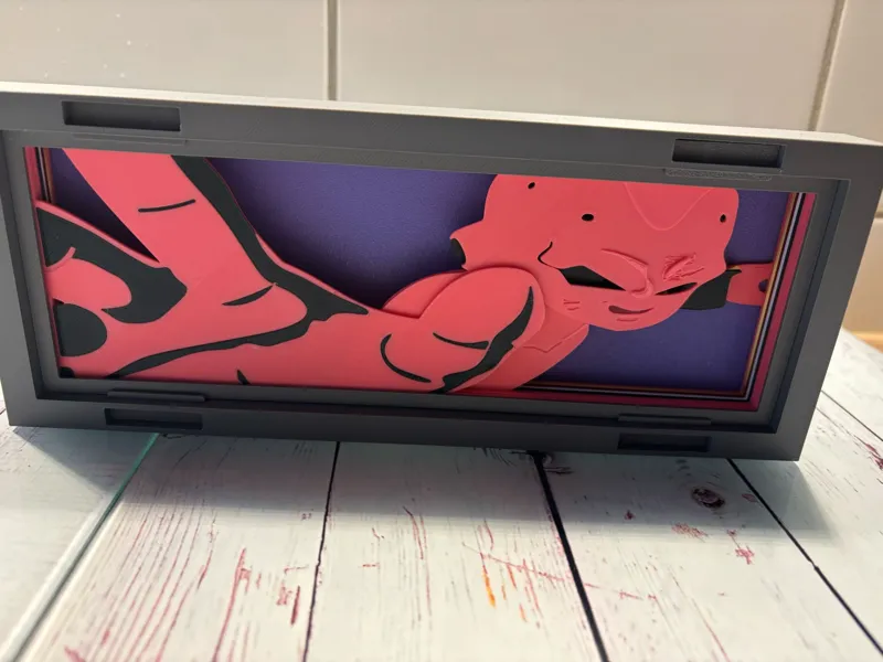 Anime-Box Kid Boo (Parallax-Kunst)