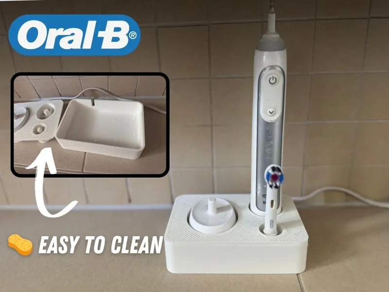 Oral-B Pro/Kids Easy-to-Clean Toothbrush Holder  
