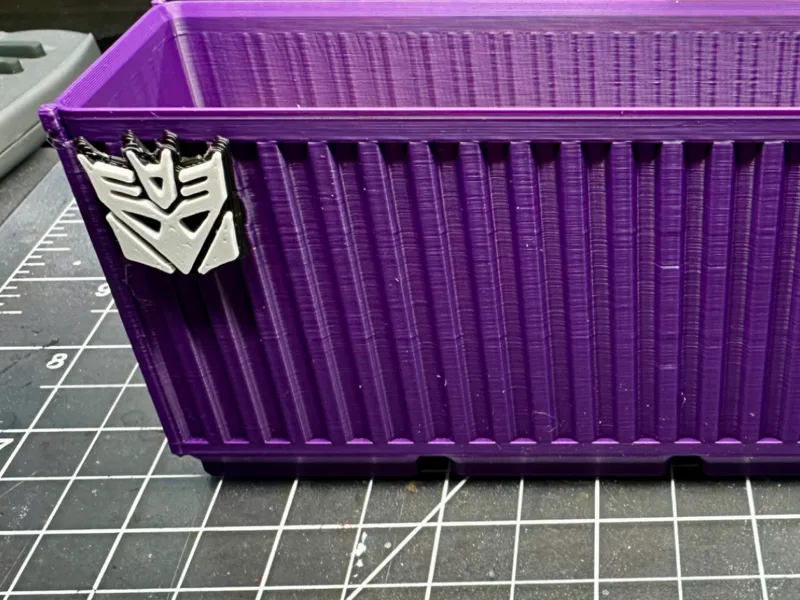 gridfinity shipping container 4x1 taller 