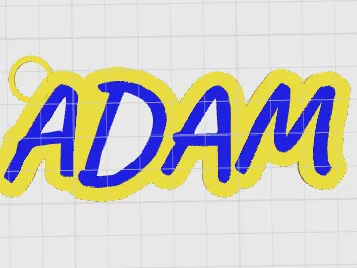 adam name tag