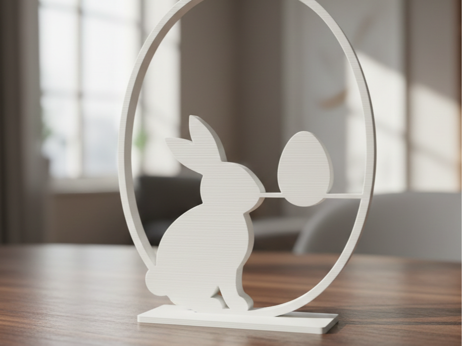 Easter Bunny Egg Decoration