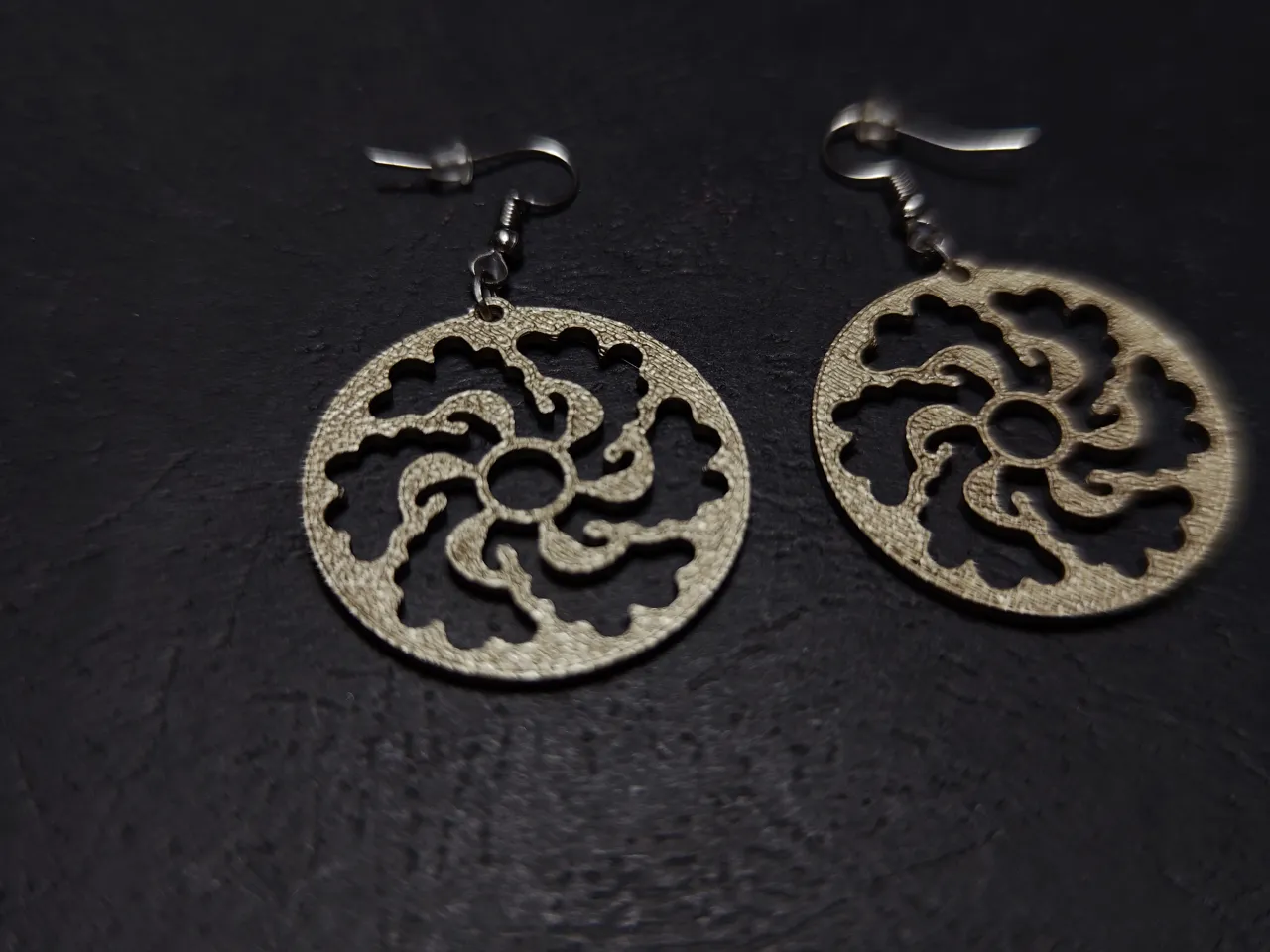 Sixfold Petals Earrings view 3