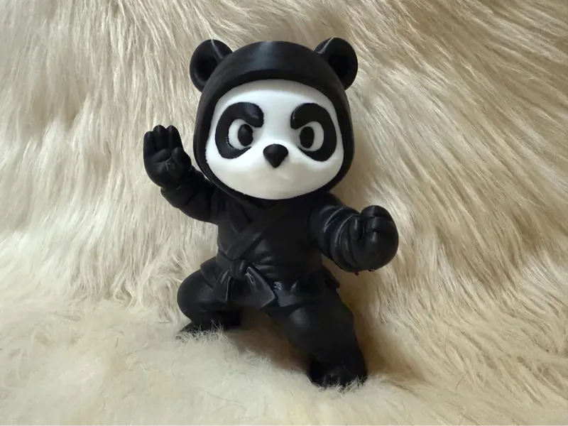Cute Ninja Panda
