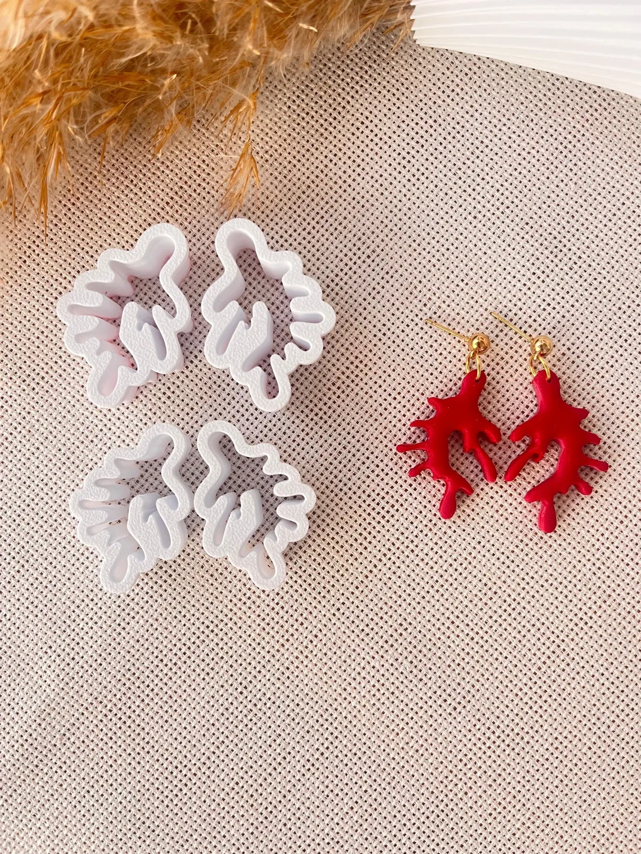 Polymer Clay Earring Mold 67 view 2