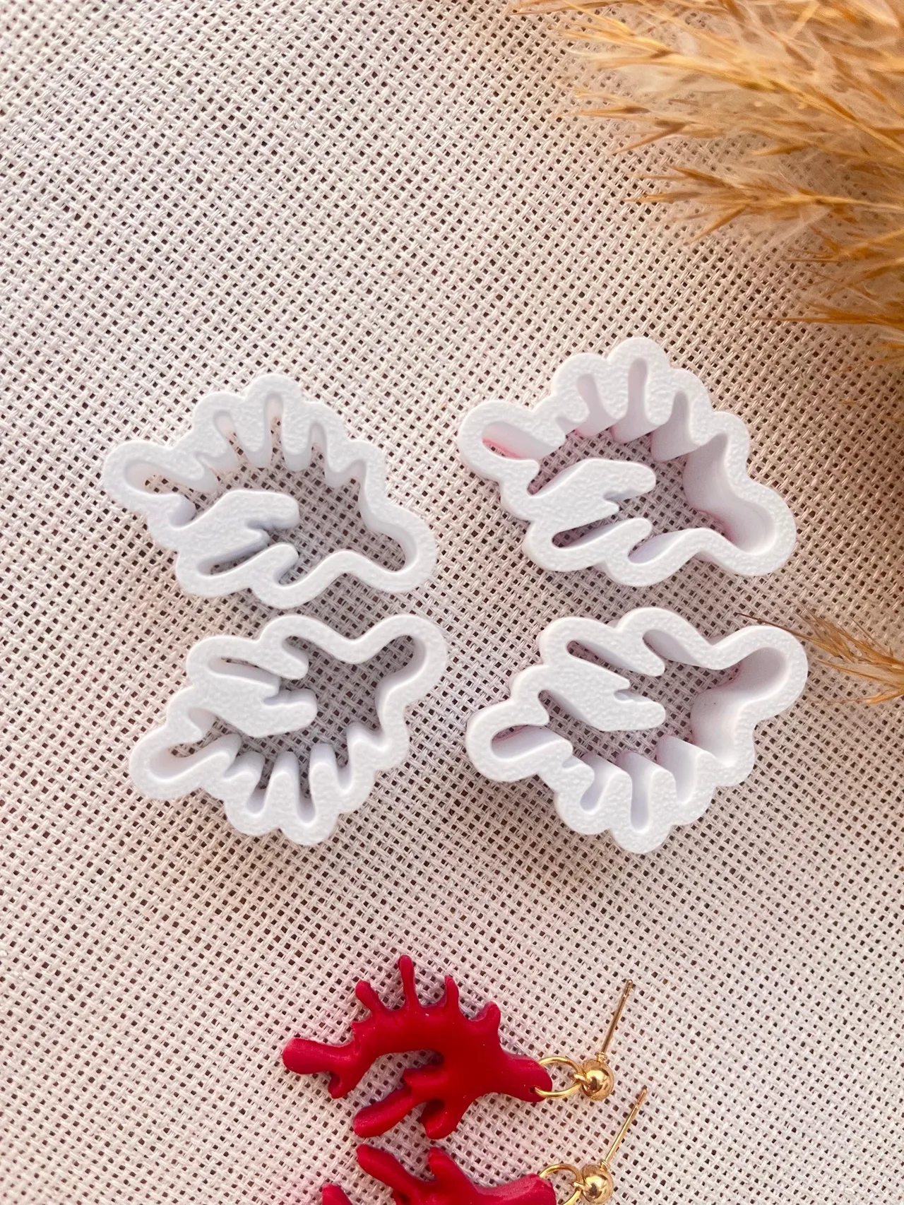 Polymer Clay Earring Mold 67 view 3