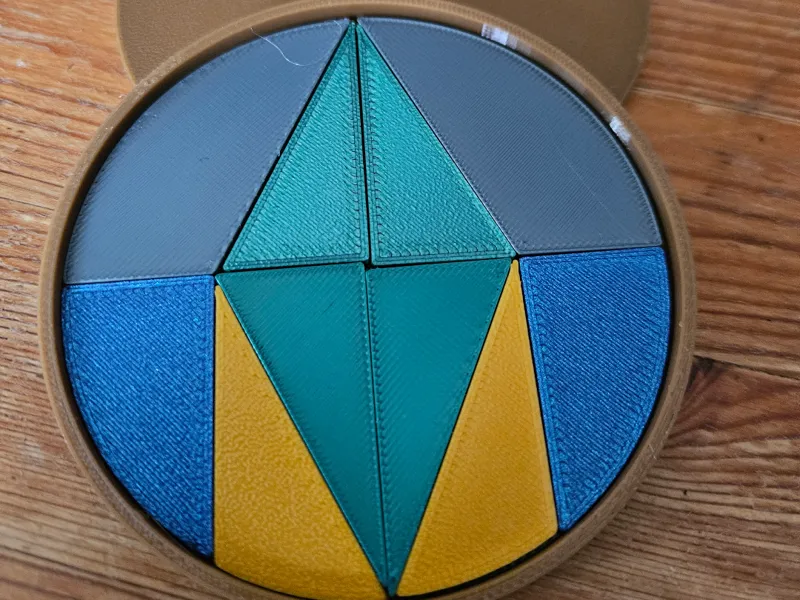 Puzzle Montessori - Diaphan Rond