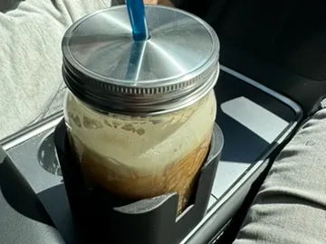 Vehicle Cup Insert Mason Jar Holder (Ball Brand)
