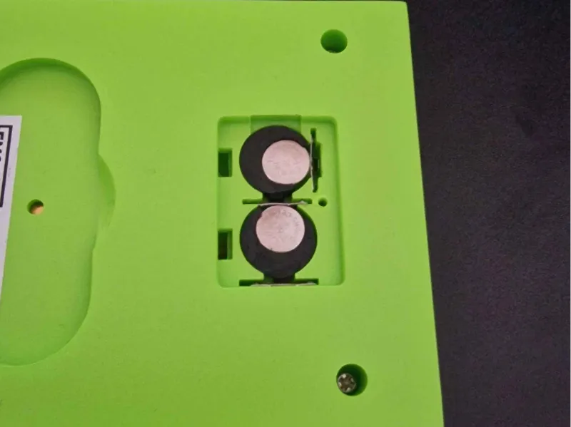 LR41 to LR11 coin cell battery adapter